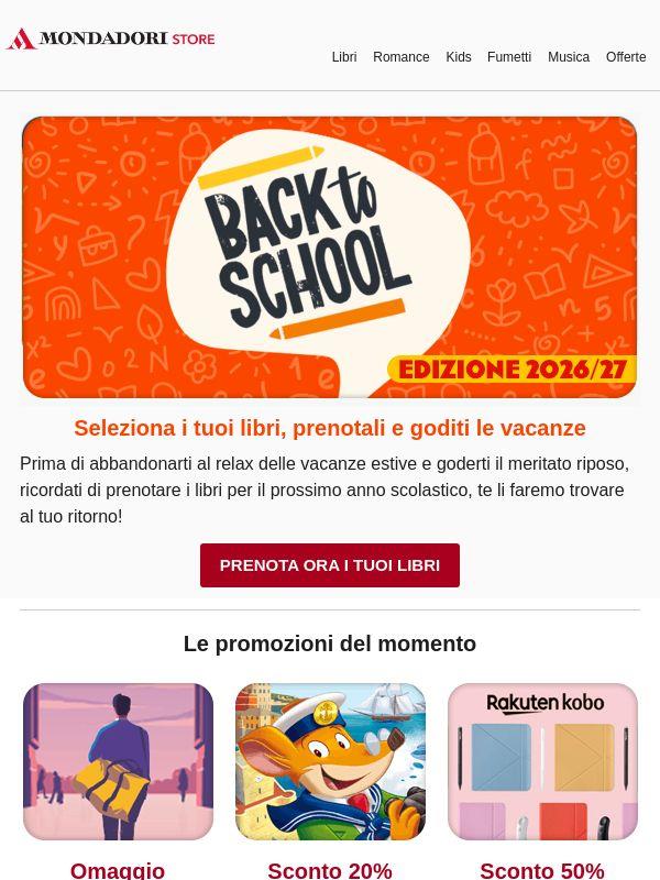 Goditi le vacanze: al Back to School ci pensiamo noi