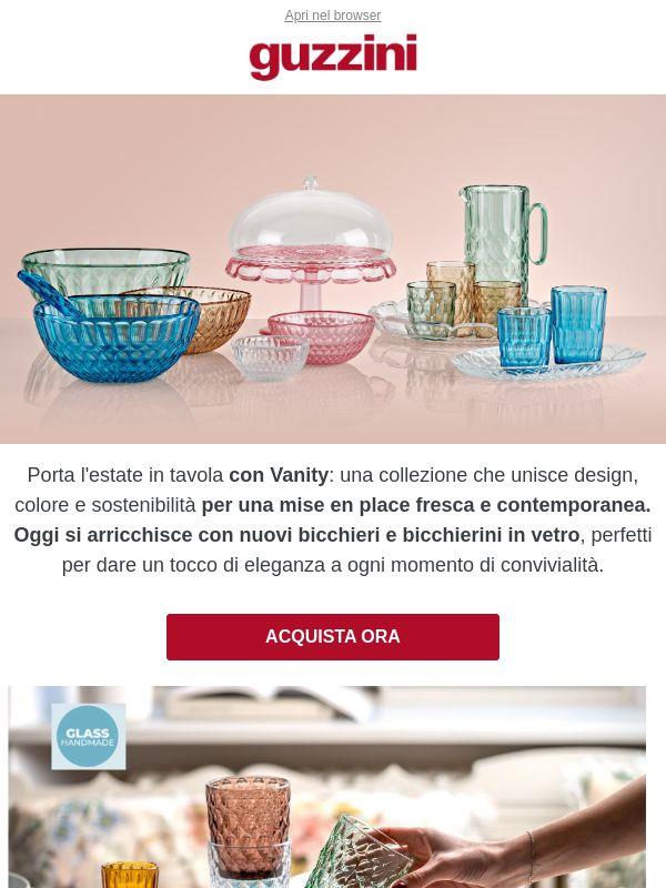 La tavola Guzzini: colore, design e convivialità