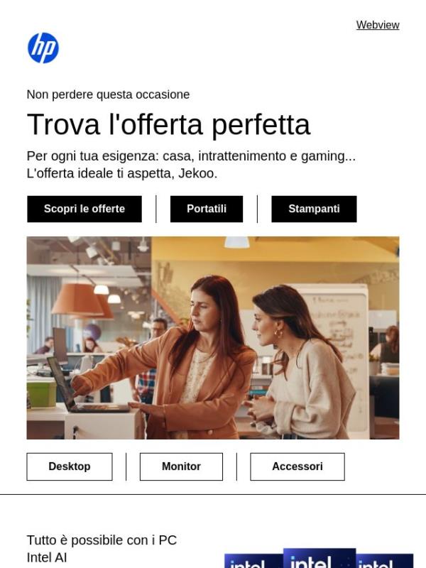 Scegli la tecnologia che fa per te!