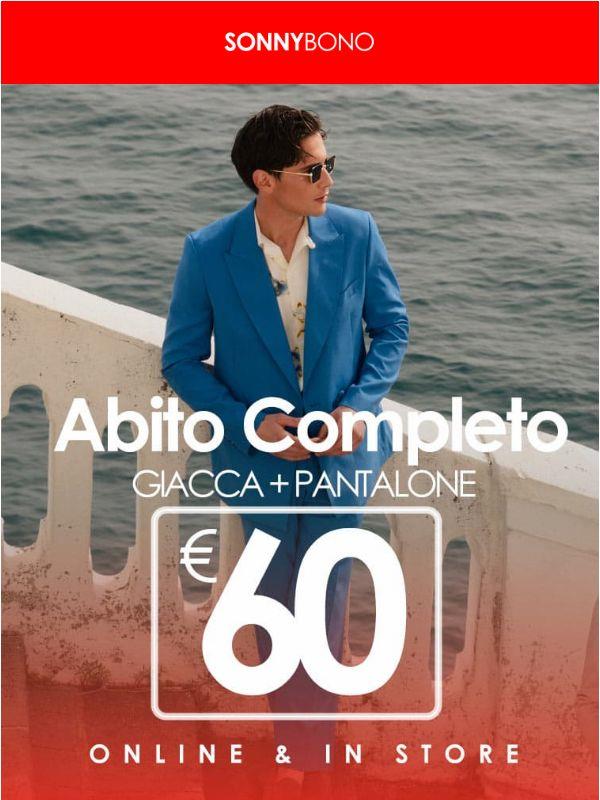 💣Abito Completo 60€ online e store