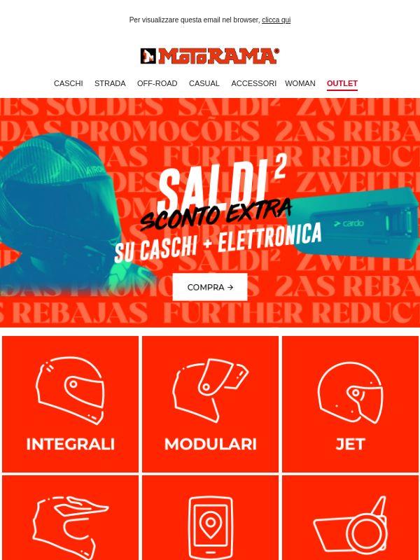 🔥Sconto EXTRA su caschi ed elettronica🔴