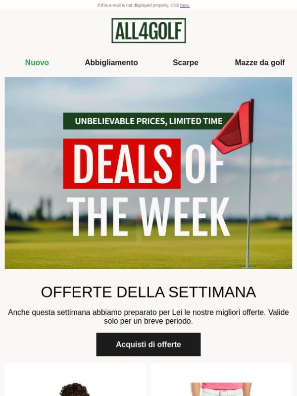 Le nuove offerte della settimana sono arrivate