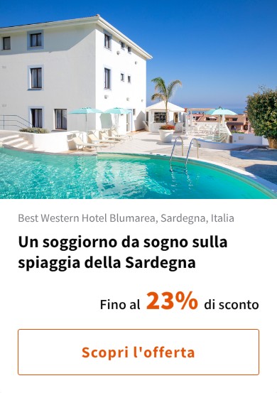 Un soggiorno da sogno sulla spiaggia della Sardegna
