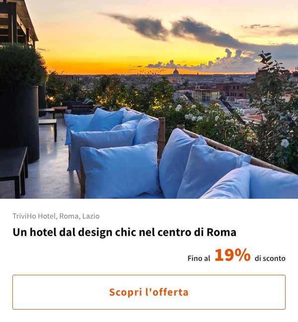 Un hotel dal design chic nel centro di Roma