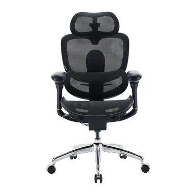 SIHOO Doro C300 Pro V2 Sedia da ufficio ergonomica senza poggiapiedi, supporto adattivo per tutto il corpo (nero)