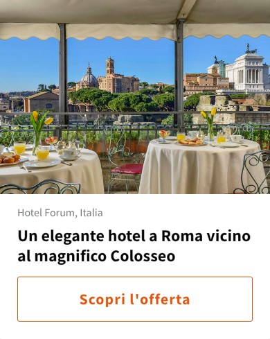 Un elegante hotel a Roma vicino al magnifico Colosseo