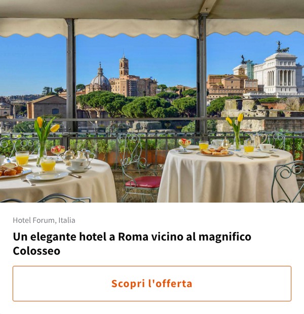 Un elegante hotel a Roma vicino al magnifico Colosseo