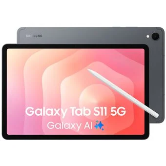 Samsung Galaxy Tab S11 (11'') 5G 128 GB 12 GB, Grigio - Display Dynamic AMOLED 2X, S Pen incluso
