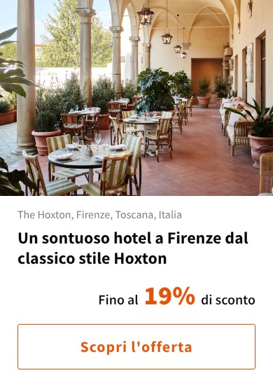Un sontuoso hotel a Firenze dal classico stile Hoxton