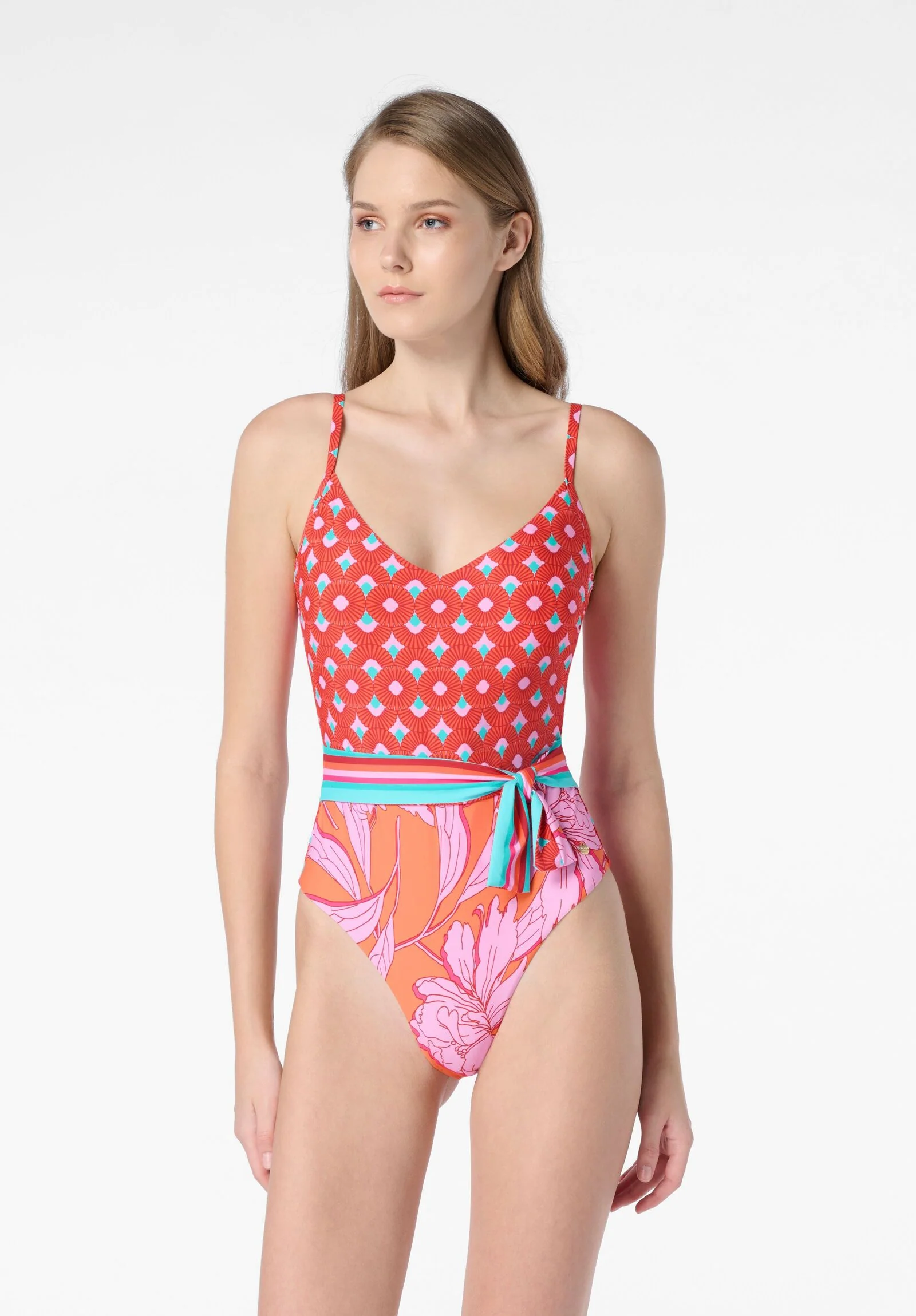Image of Costume Intero con Ferretto Akemi - Arancione
