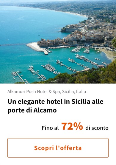Un elegante hotel in Sicilia alle porte di Alcamo
