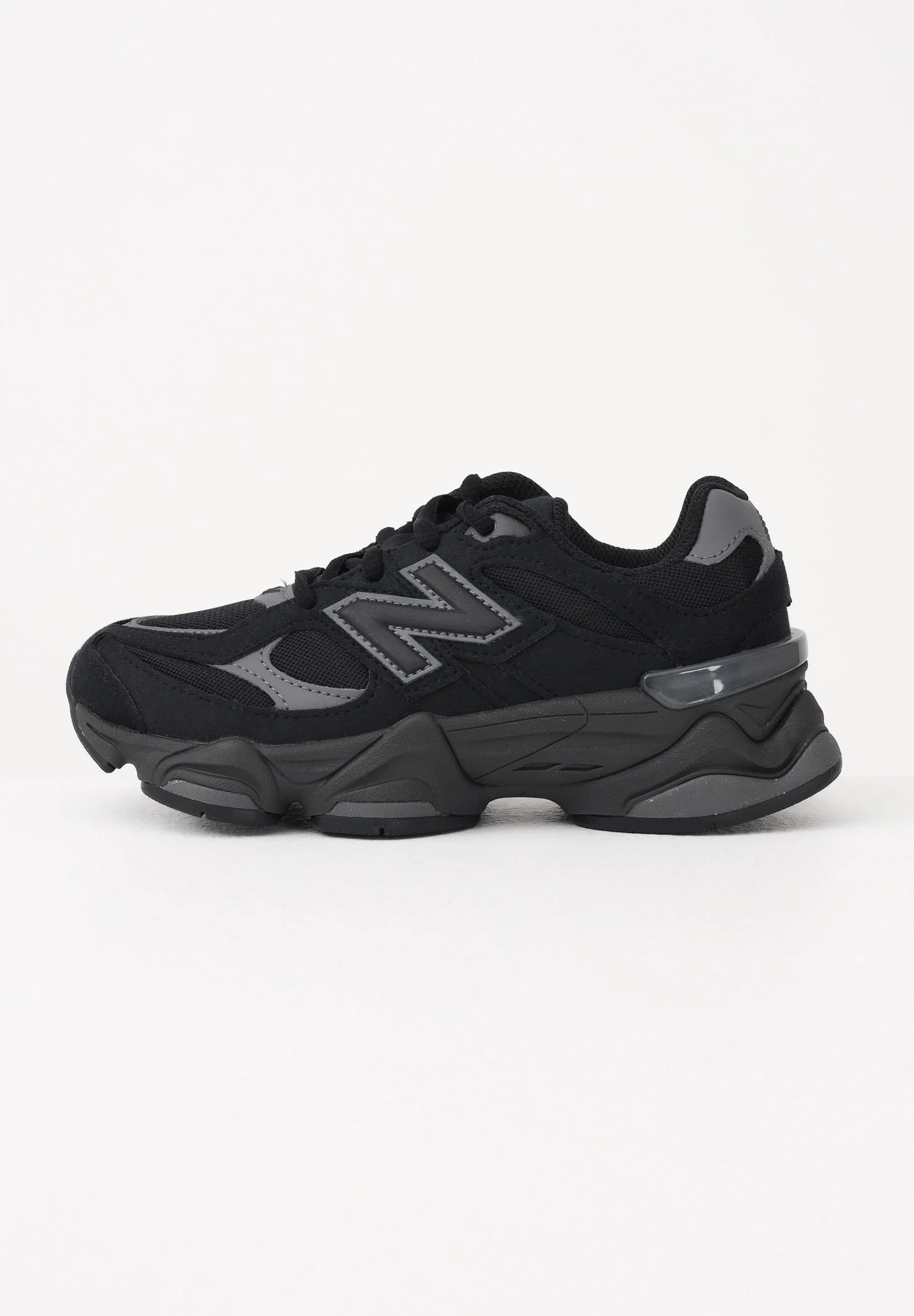 Image of NEW BALANCE Sneakers 9060 Lace nere da bambino e bambina