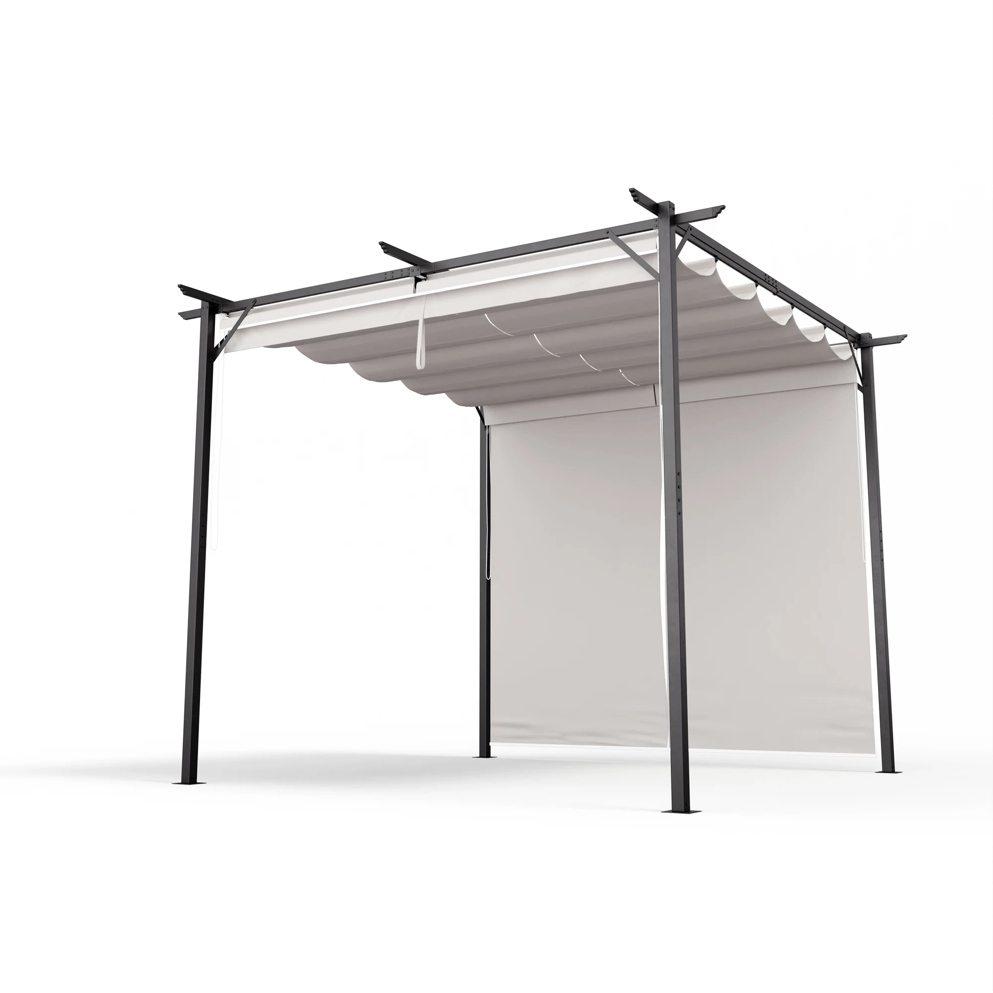 Pantheon Robust 3x3m Pergola Crema