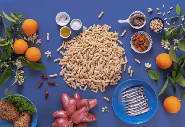 Fusilli Corti col Buco con le sarde