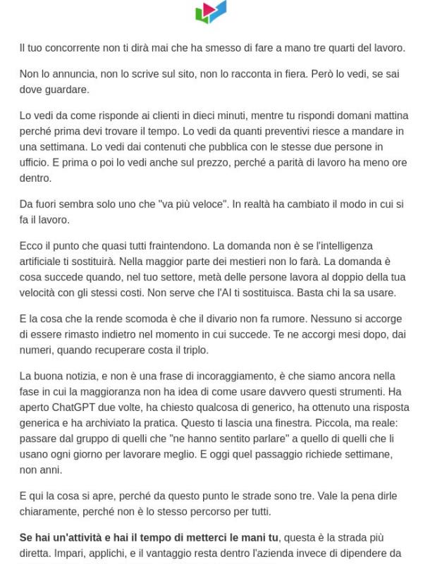 Ecco cosa ti nasconde il tuo concorrente…