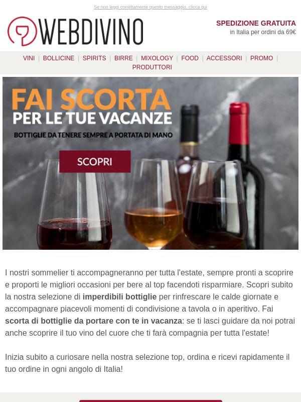 Scorte d'estate ☀️ Nuovo look per la tua cantina!