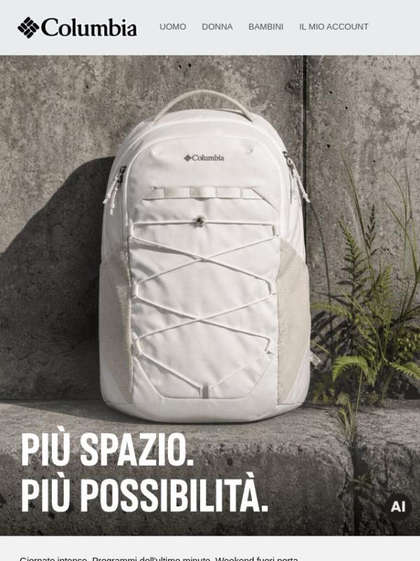 Più lontano, con lo zaino giusto