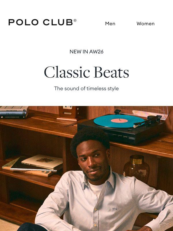 New In AW26 | Classic Beats