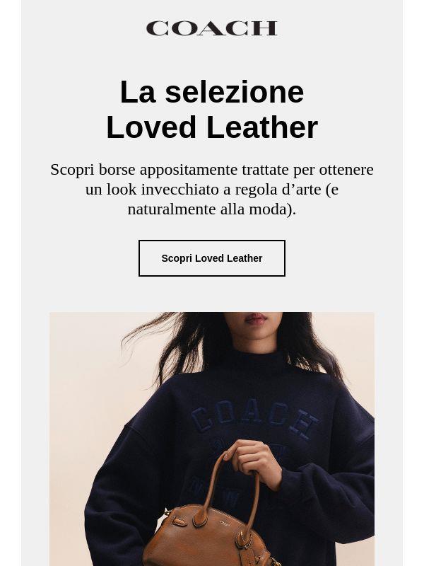 Scopri la collezione Loved Leather.