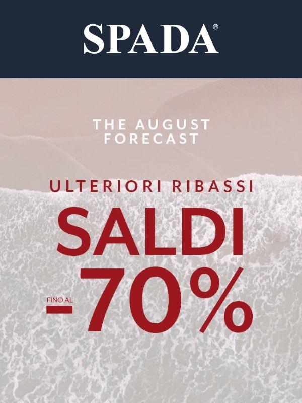 Le previsioni di agosto: