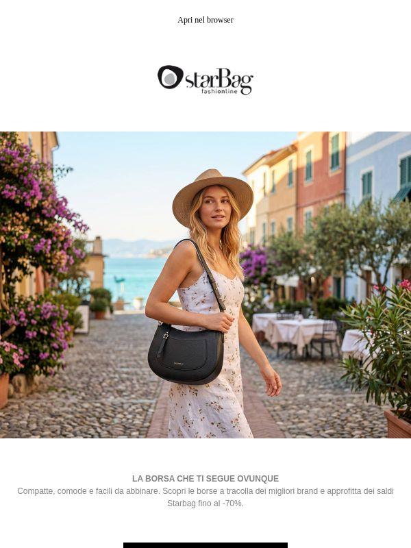 Leggere, pratiche, firmate: le tracolle in saldo 👜