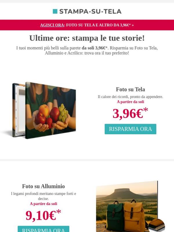 Questa offerta sta per scadere: approfittane ora
