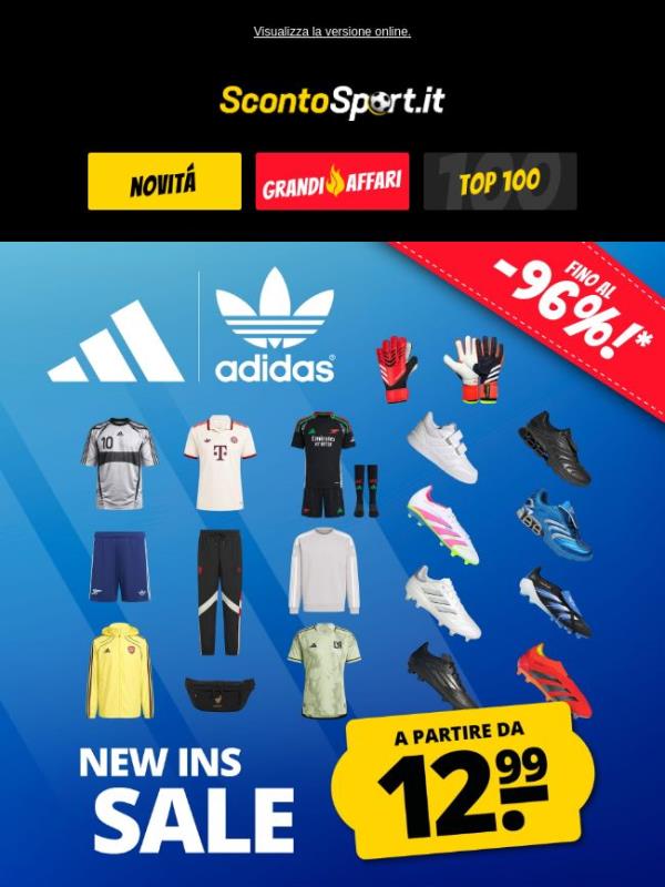 Sono arrivate tantissime nuove offerte adidas! 🤩