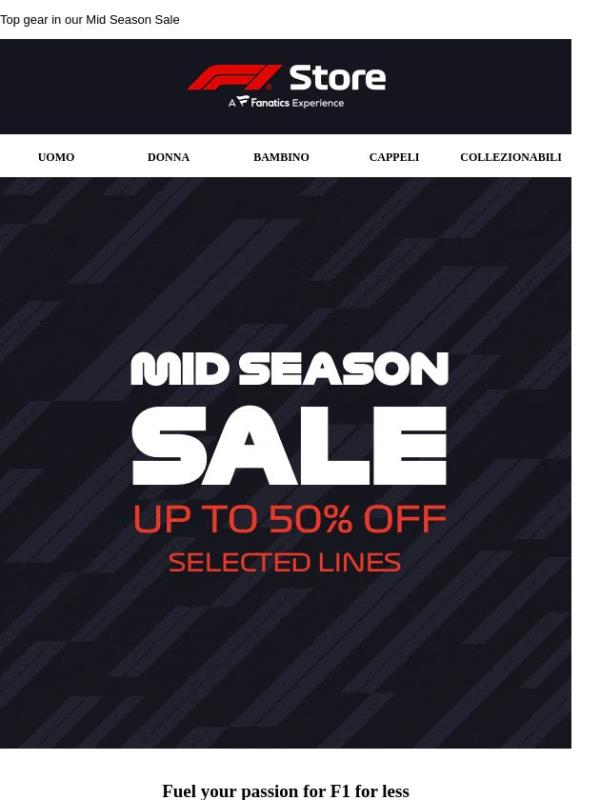 Shopped up to 50% Off yet?