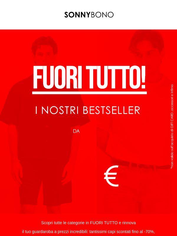 🔥 FUORI TUTTO fino al -70%: prezzi da soli 6€!