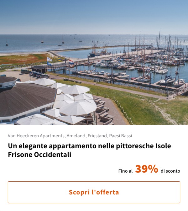Un elegante appartamento nelle pittoresche Isole Frisone Occidentali