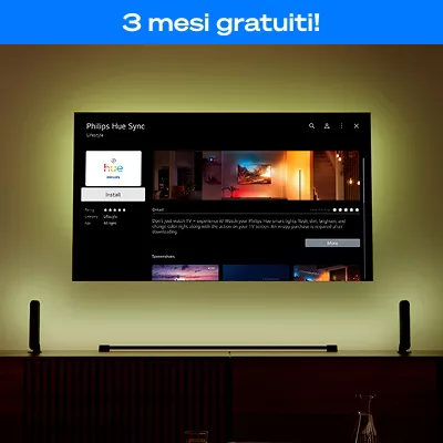 Offerta a tempo limitato: l’app Hue Sync TV è gratuita