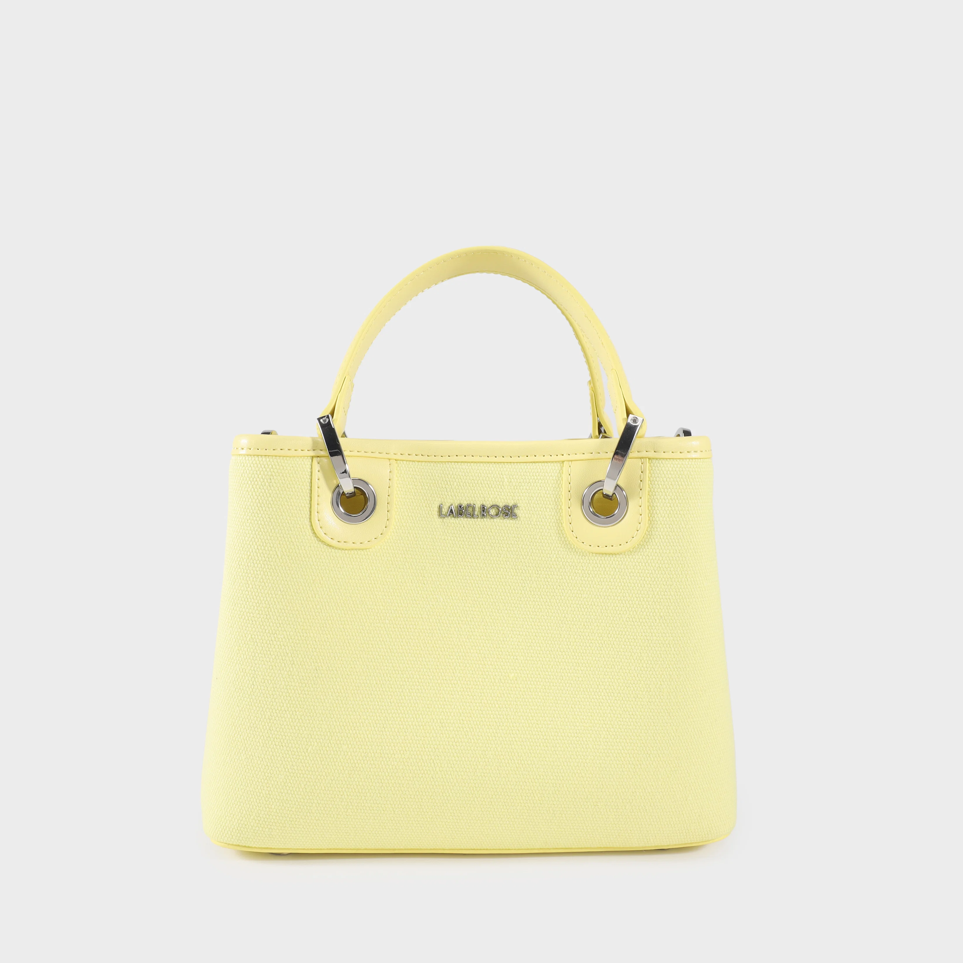 Image of MARGOT SMALL CANVAS LE - LEMON YELLOW