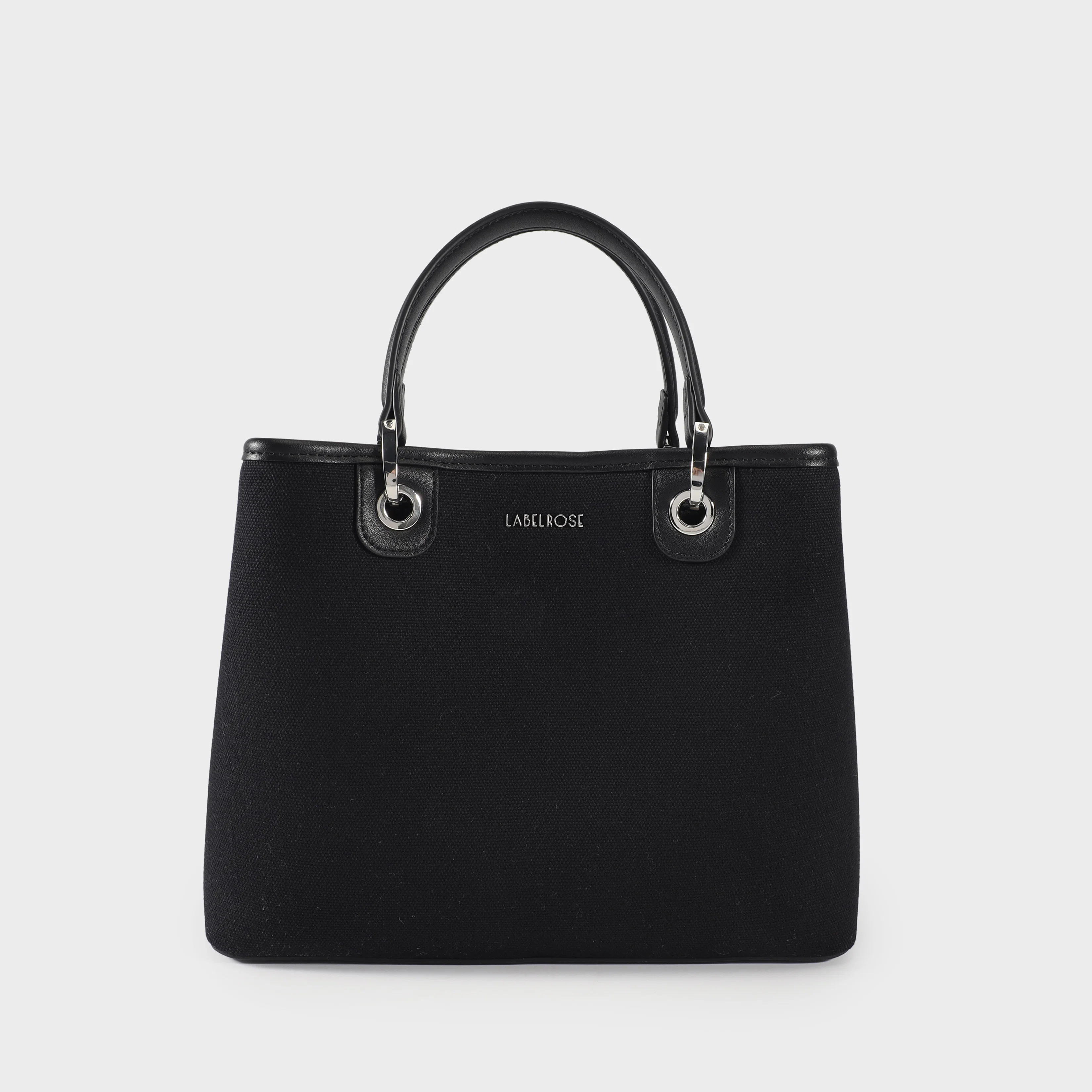 Image of MARGOT BIG CANVAS LE - BLACK SILVER