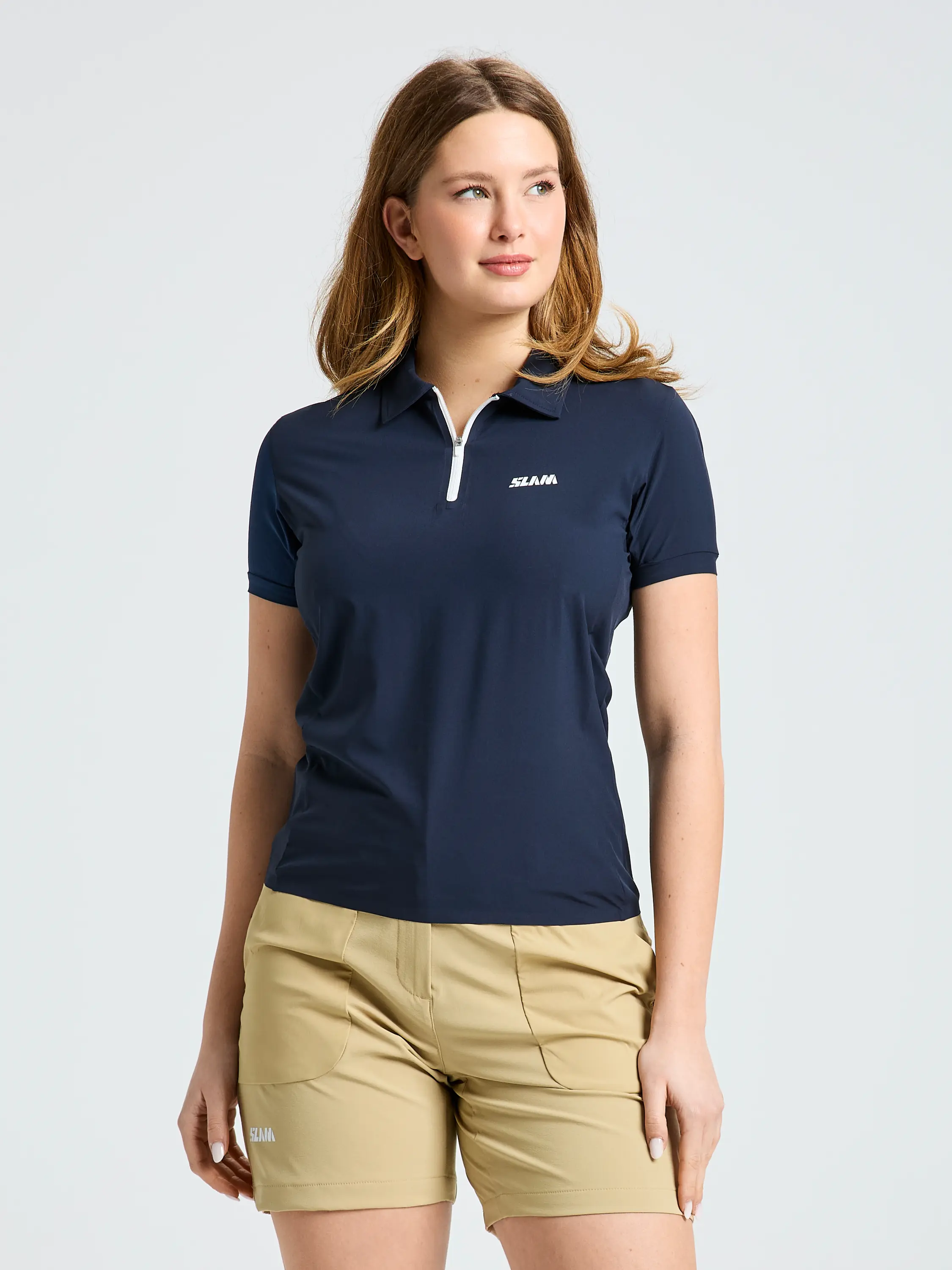 OD WS TECH POLO SS - DARK NAVY / XS