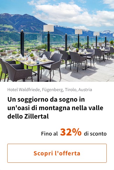 Un soggiorno da sogno in un'oasi di montagna nella valle dello Zillertal