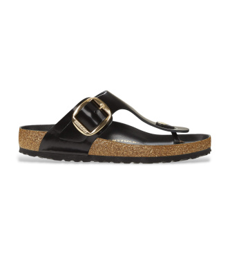 Sandali in Pelle Gizeh Big Buckle (Calzata Regolare) nero