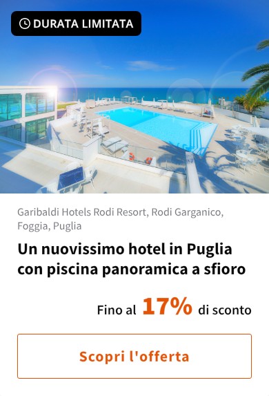 Un nuovissimo hotel in Puglia con piscina panoramica a sfioro