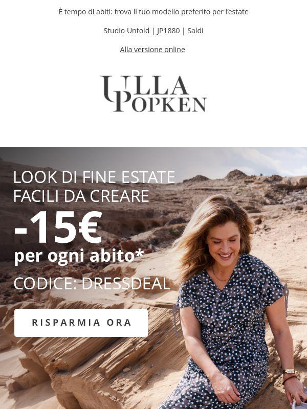 🔥 Solo per poco: approfitta di uno sconto di 15 € su ogni abito