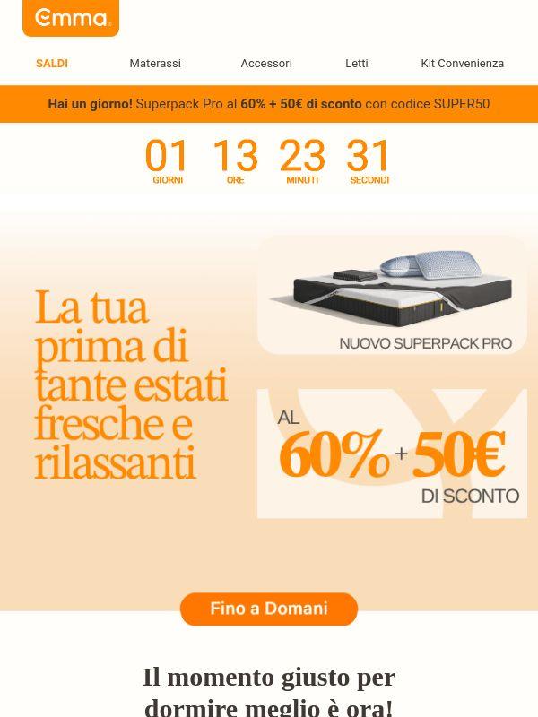 Nuovo Superpack Pro⭐: -60% + 50€ di sconto extra