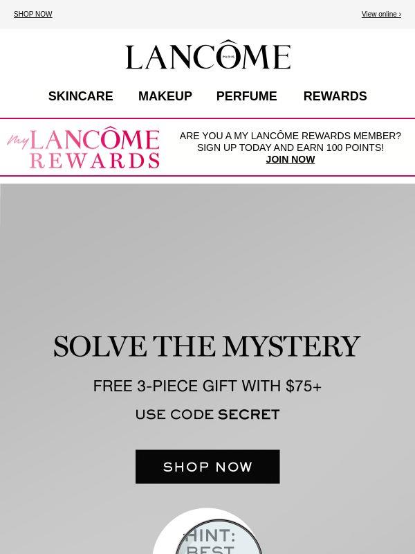 Génifique, La Vie Est Belle & a FREE Surprise on $75+ 🎁