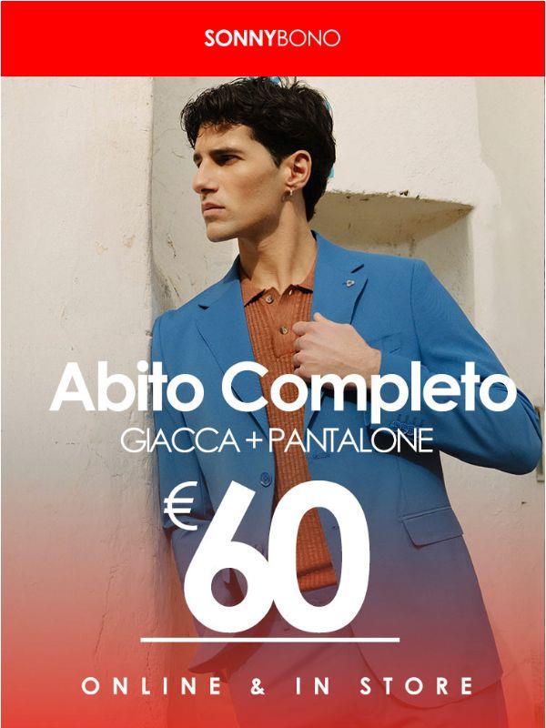 Giacca + pantalone a 60€: il tuo prossimo abito è qui🔥