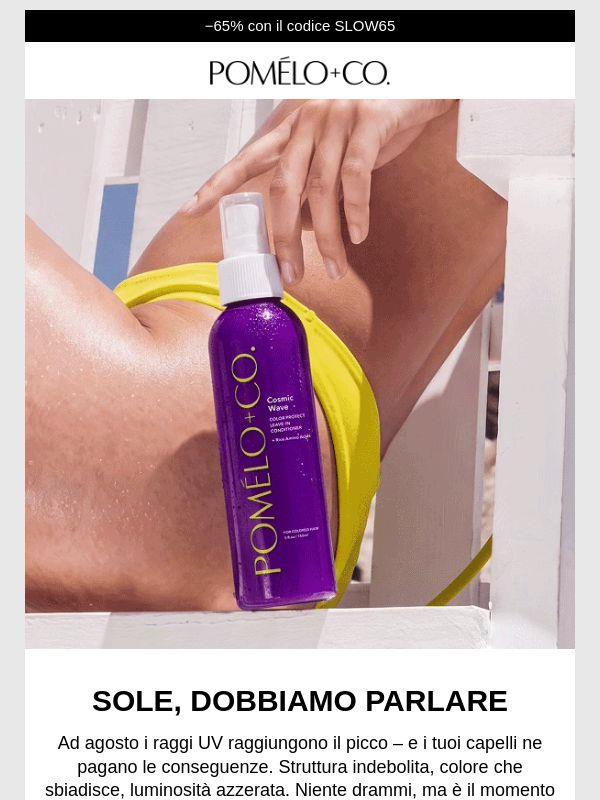 UV ai massimi. I tuoi capelli reggono? ☀️
