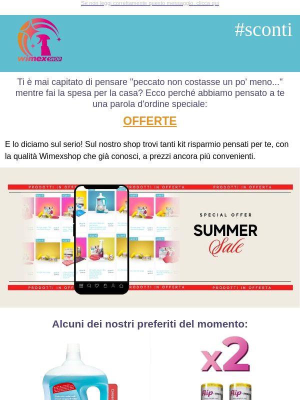La parola d'ordine è: OFFERTE speciali ✨