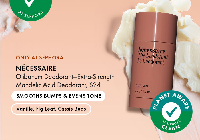 Nécessaire Olibanum Deodorant - Extra-Strength Mandelic Acid Deodorant