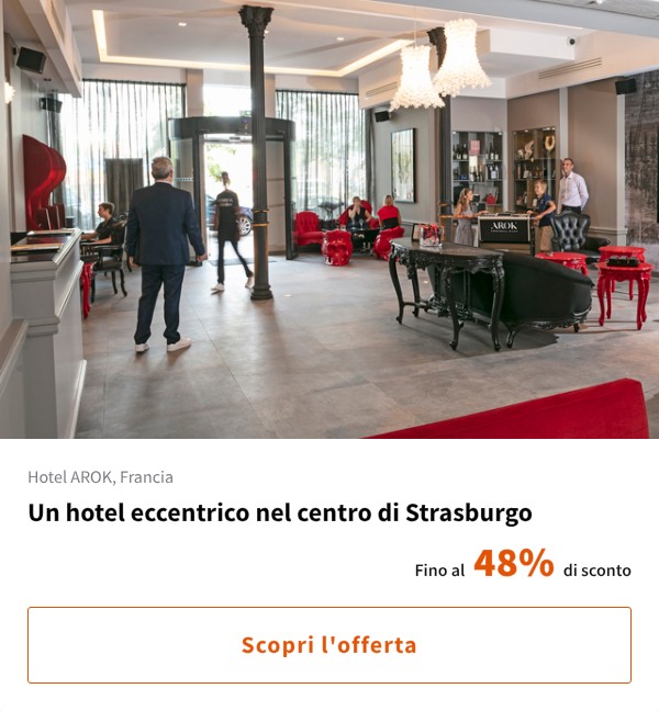Un hotel eccentrico nel centro di Strasburgo