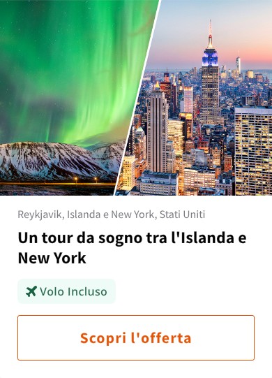 Un tour da sogno tra l'Islanda e New York