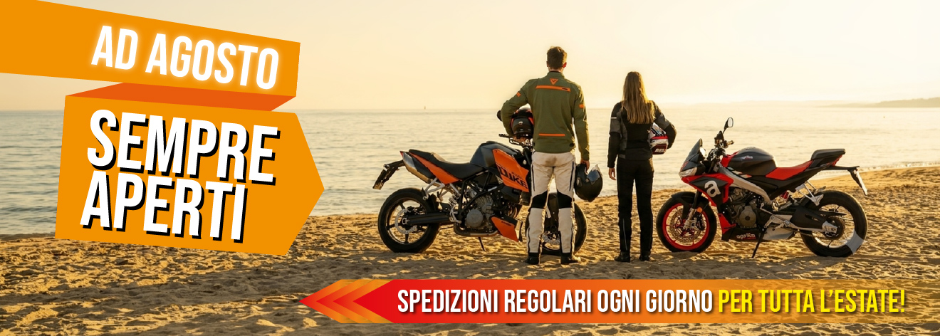 Ad agosto siamo sempre aperti: spedizioni regolari ogni giorno per tutta l'estate