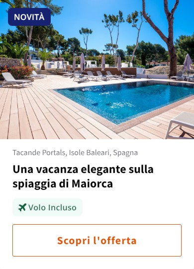 Una vacanza elegante sulla spiaggia di Maiorca