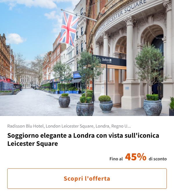 Soggiorno elegante a Londra con vista sull'iconica Leicester Square
