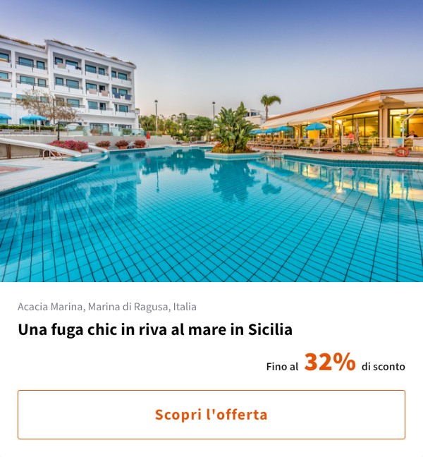 Una fuga chic in riva al mare in Sicilia